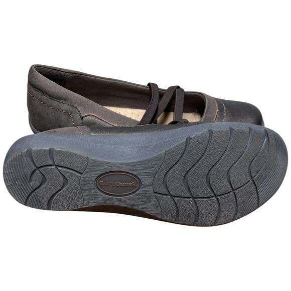 EARTH ORIGINS Leslie Women's 9.5W Leather Slip On Ballet Flats Shoes *READ* - Picture 12 of 16